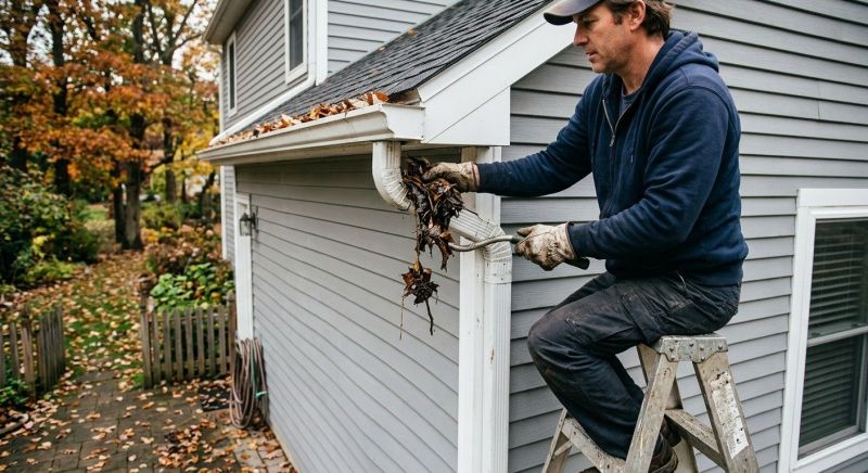 Clogged Gutter Clearing in Bergen County, NJ
