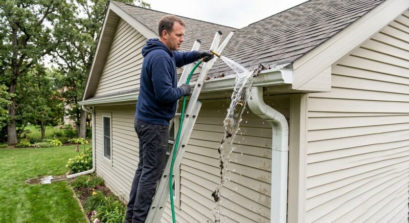 Downspout Cleaning in Richmond, VA