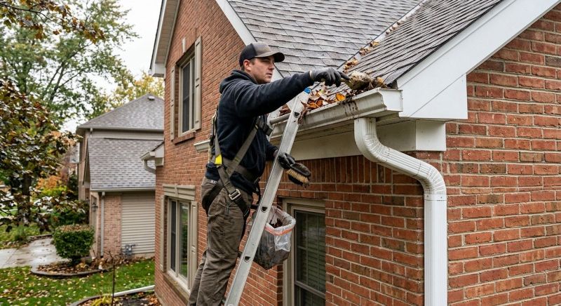 Gutter Downspout Unclogging in Morris County, NJ