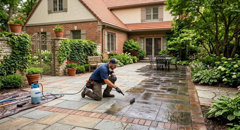 Courtyard Sealing in Seattle, WA
